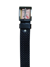 40MM P2C MEN GENUINE LEATHER BROWN COLOR BELT SIZE-42-52(6 SIZE) - FREE SIZE, 6