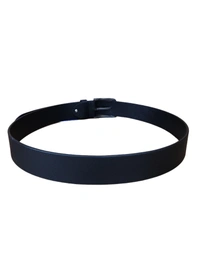 35MM MEN GENUINE LEATHER BLACK COLOR BELT SIZE-42-52(6 SIZE) - FREE SIZE, 6