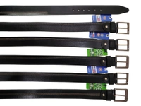 40MM P2C DESIGN MEN GENUINE LEATHER BLACK COLOR BELT SIZE -42-52-(6 SIZE) - FREE SIZE, 6