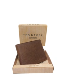 MENS GENUINE  LEATHER 2 FOLD MULTI COLOR  WALLETS BRAND BOX  - FREE, 6