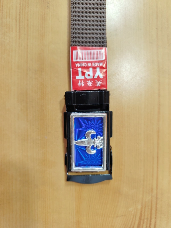 GIRLS CHINA IMPORTED NYLON MULTI COLOR KANTA BUCKLE BELT SIZE 36 INC LENGTH 30MM WIDTH - FREE SIZE, 12