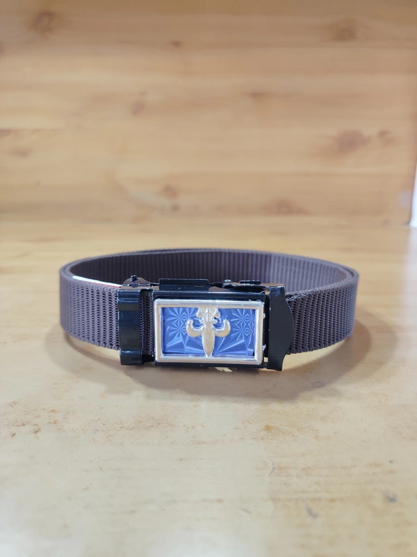 GIRLS CHINA IMPORTED NYLON MULTI COLOR KANTA BUCKLE BELT SIZE 36 INC LENGTH 30MM WIDTH - FREE SIZE, 12