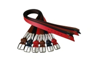 MENS PU LEATHER MULTI COLOR HEAVY KANTA BUCKLE BELT  - FREE, 6