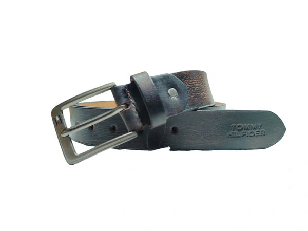 MENS  GENUINE LEATHER BROWN COLOR MIX  SIZE HEAVY KANTA BUCKLE BELT  - FREE, 6