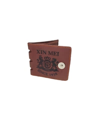 MENS 2 FOLD MIX COLOR STYLISH PU LEATHER WALLET - FREE, 6
