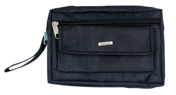 Utility Bag Black Color Pu Leather Bags - 6