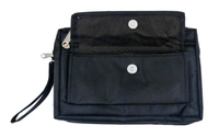 Utility Bag Black Color Pu Leather Bags - 6