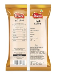 Sikandar Roasted Haldi Daliya Turmeric Chana 400g Value Pack - Foil