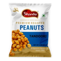 Sikandar Combo of Roasted Salted Peanuts with Husk, Chatpata Masala, Tandoori and Black Pepper - Vacuum Pack + Foil Pack