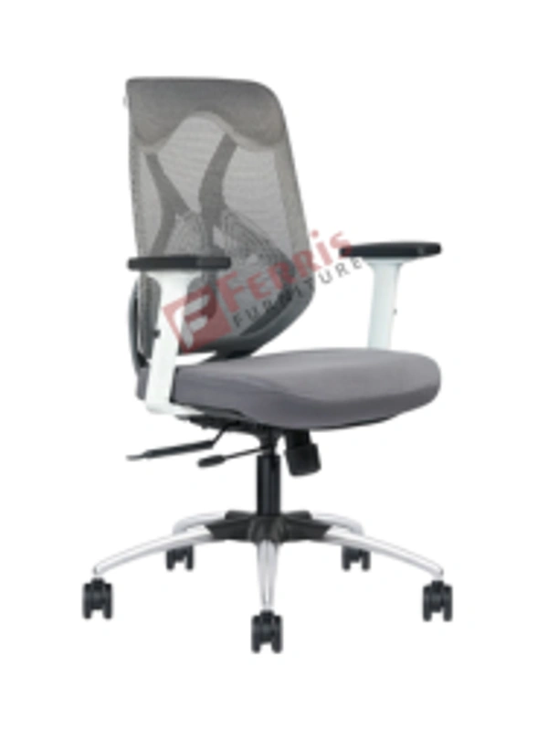 Ferris ADMIN / BACK OFFICE FURNITURE FEC-342-MB - STANDARD SIZE, WHITE & GREY