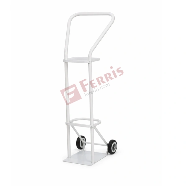 Ferris Cylinder Trolley (FHF-026) - Standard Size, SS202, Not Applicable (Cylinder Handling Equipment), Cylinder Trolley (FHF-026)