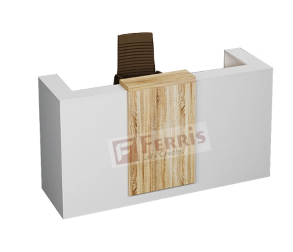 Ferris RECEPTION TABLE PR3-01 - 2100x650x1050 MM., Teak,Grey,