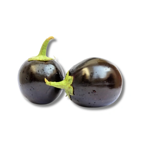 Brinjal (Round Big) - 500g