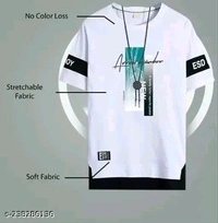 Stylish Fashionista Men Tshirts - White, XL