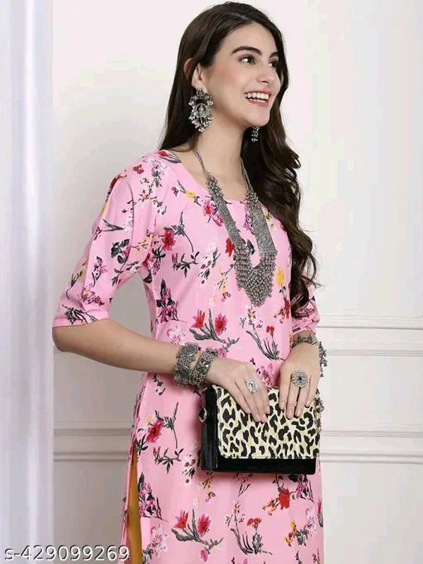 Banita Graceful Women Kurta Sets - Pink Lace, XL