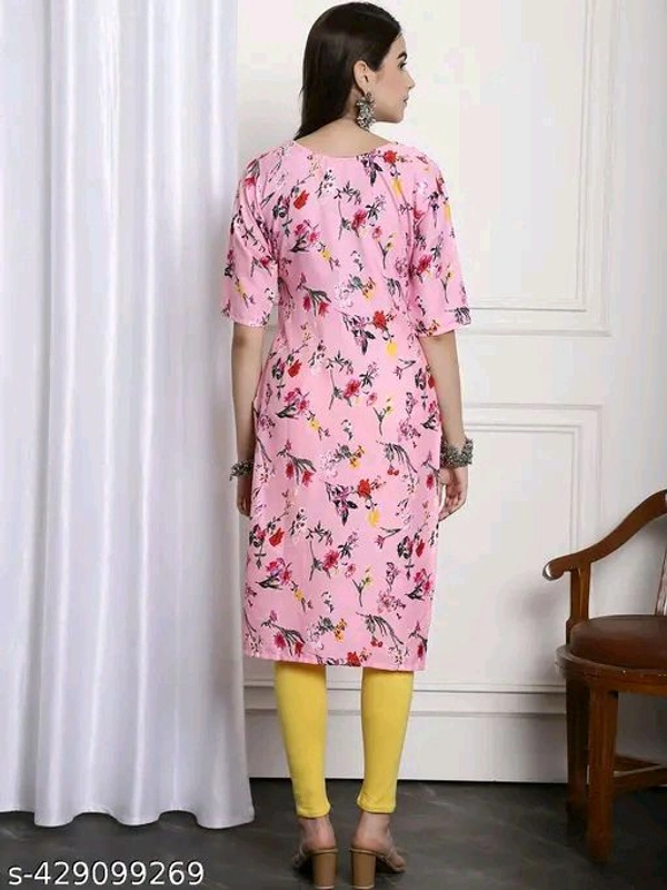 Banita Graceful Women Kurta Sets - Pink Lace, XL