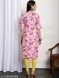 Banita Graceful Women Kurta Sets - Pink Lace, XXL