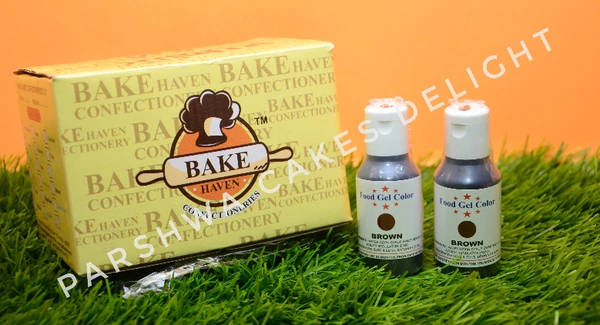 BAKEHAVEN GEL COLOUR - BROWN