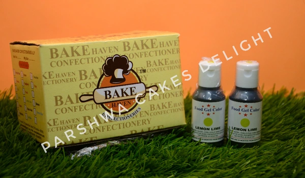BAKEHAVEN GEL COLOUR - LEMON LIME