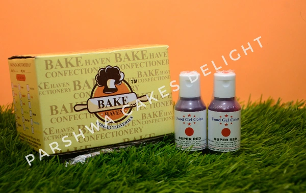BAKEHAVEN GEL COLOUR - SUPER RED