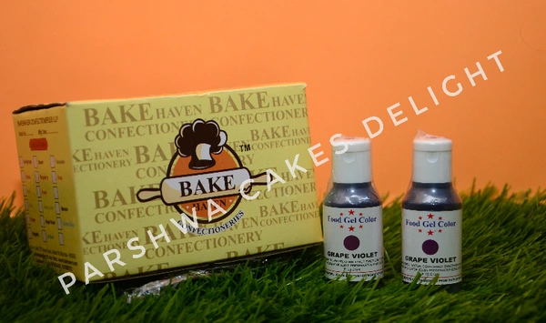 BAKEHAVEN GEL COLOUR - GRAPE VIOLET