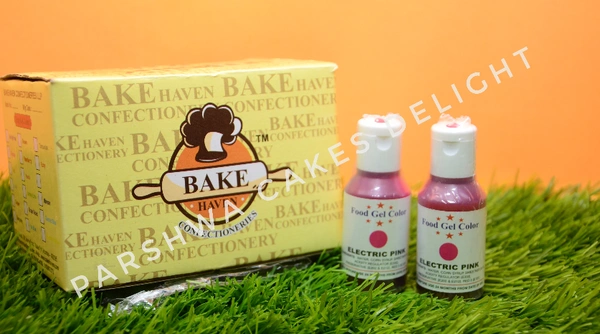 BAKEHAVEN GEL COLOUR - ELECTRIC PINK