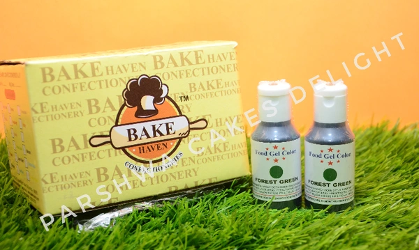 BAKEHAVEN GEL COLOUR - FOREST GREEN