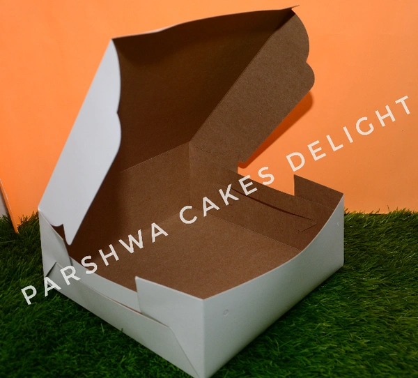 ¼ KG BOX - 7*7*4 - 10 PCS, WHITE