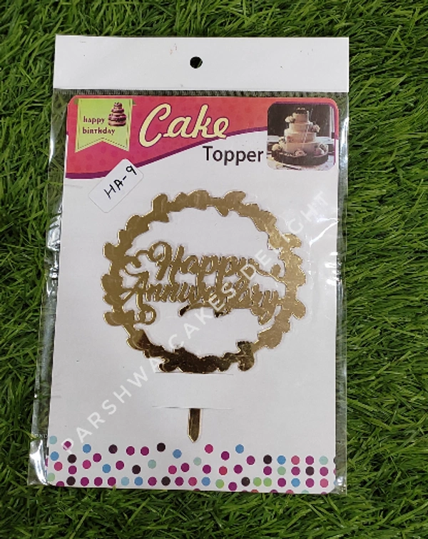 ACRYLIC TOPPERS HA - 4.5 INCH, 9