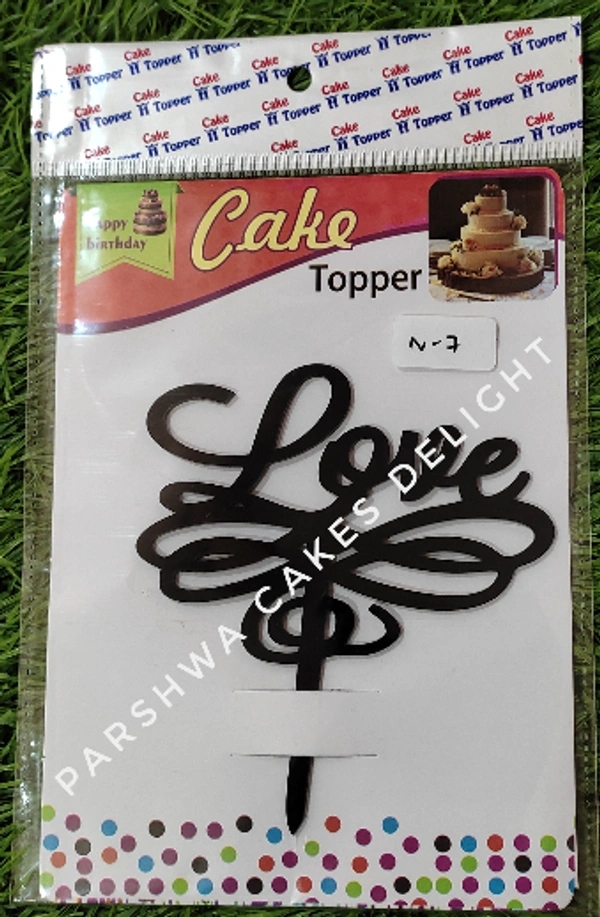 ACRYLIC TOPPER N - 4.5 INCH, 7