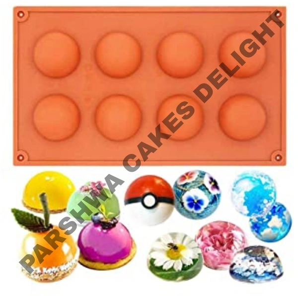 8 IN 1 HALF CIRCLE MOULD