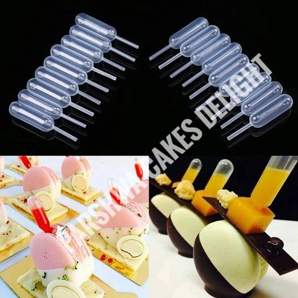 MINI SQUEEZE PIPETTES  - Pipe Shaped, (4ml Pack of 12)