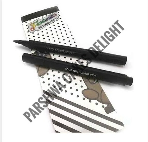 2 Edible BLACK MARKER