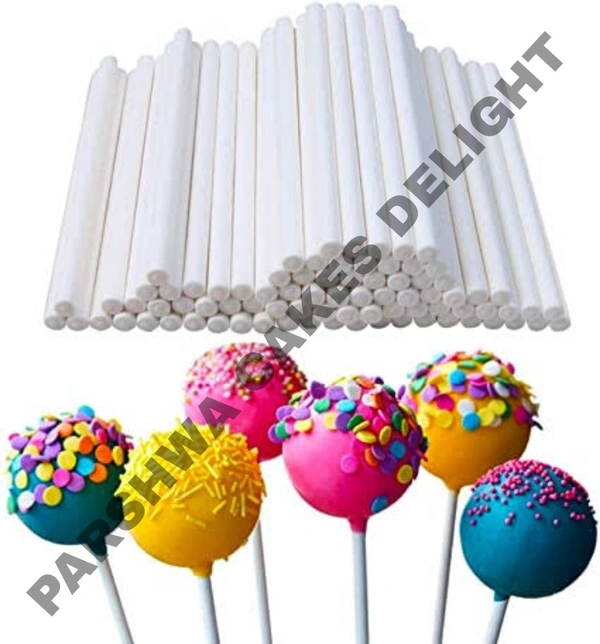 LOLIPOP STICKS - 100 PCS, 6 INCH