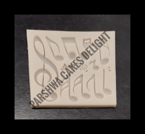 FONDANT MOULD - MUSIC THEME