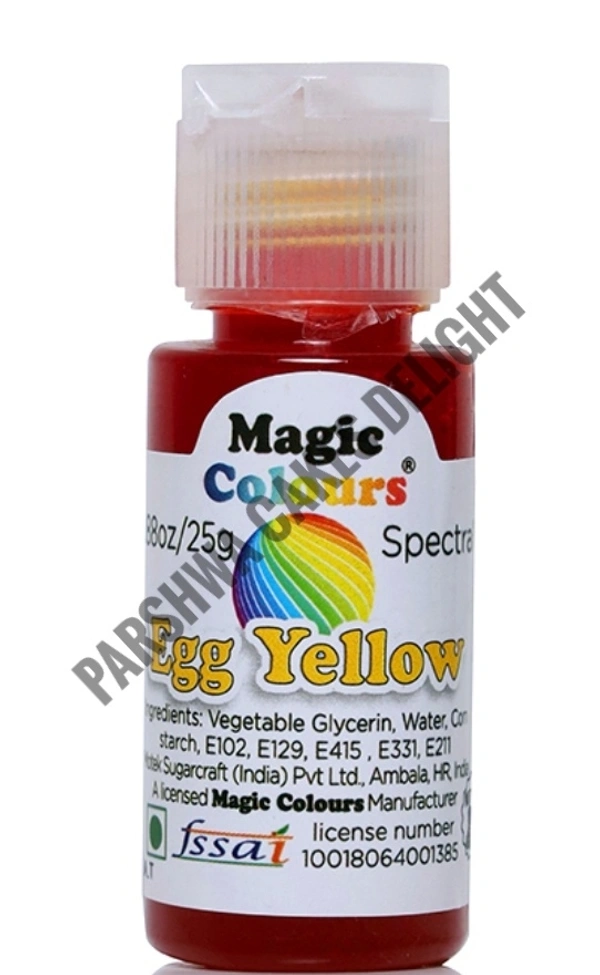 Magic Colours SPECTRAL MINI GEL COLOUR - 25 G, EGG YELLOW