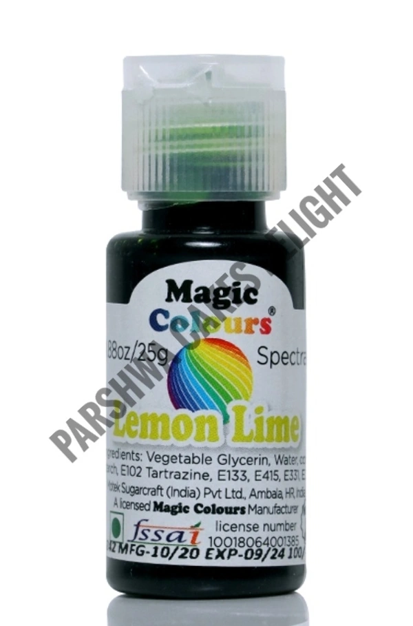 Magic Colours SPECTRAL MINI GEL COLOUR - 25G, LEMON LIME