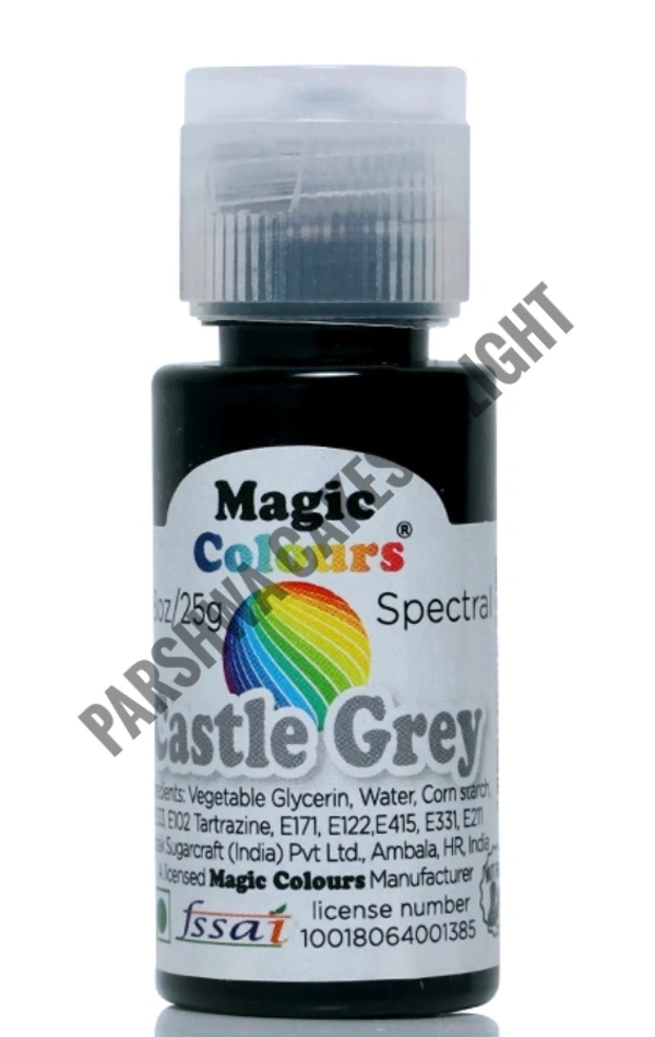Magic Colours SPECTRAL MINI GEL COLOUR - 25 G, CASTLE GREY