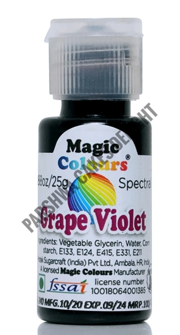 Magic Colours SPECTRAL MINI GEL COLOUR - 25G, GRAPE VIOLET