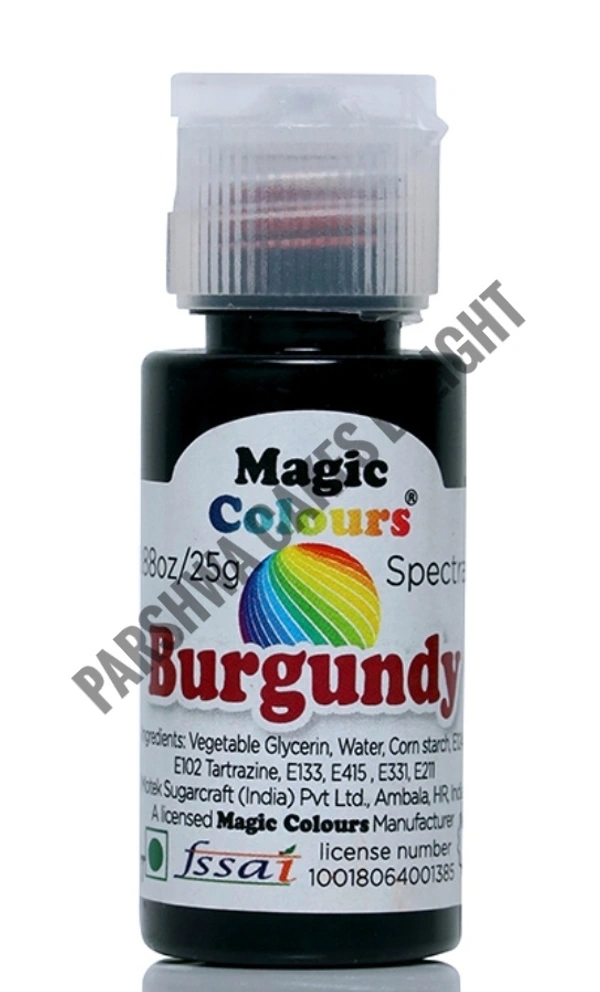 Magic Colours SPECTRAL MINI GEL COLOUR - 25G, BURGUNDY