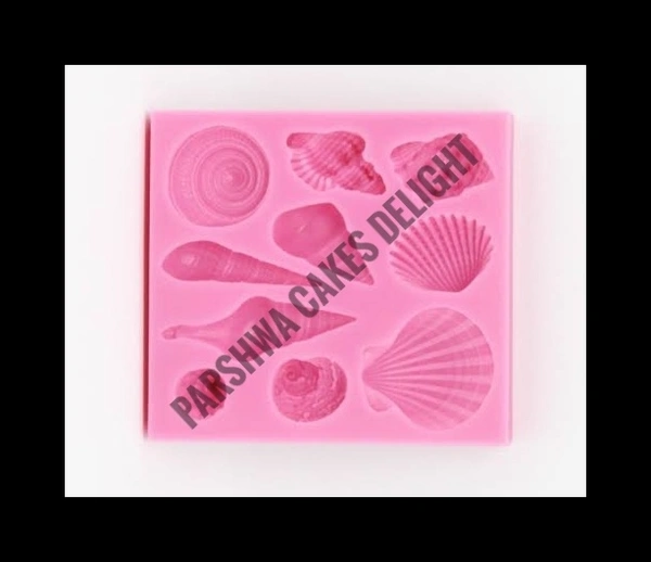 SEA BEACH THEME MOULD - 8 X 7.5 X 1.5 CM
