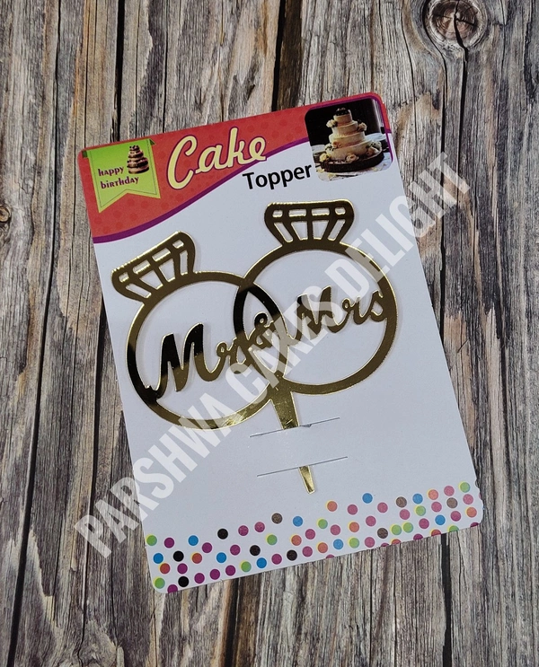 ACRYLIC TOPPER N - 4.5 INCHES, 34