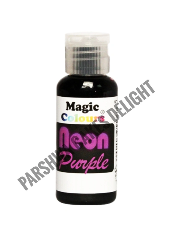 MAGIC COLOURS NEON GEL COLOUR - NEON PURPLE