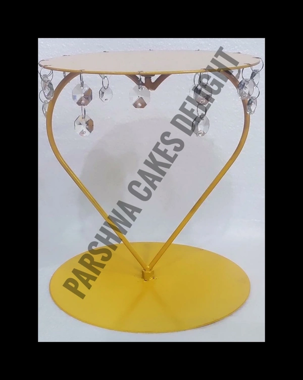 HEART SPACER WITH CRYSTALS