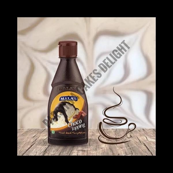 Malas Chocolate Sauce/Topping - Thick, Rich Taste, - 200 ML