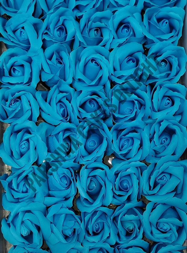 SOAP ROSE - SKY BLUE, 1 PACK OF 4 PCS