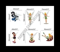 Tinker Bell Fairy Toy Set - 6 PCS PACK