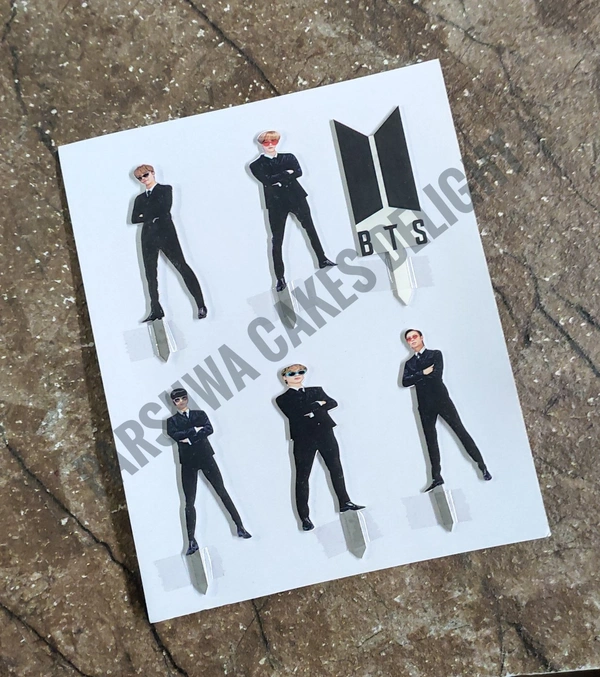 ACRYLIC THEME TOPPER - BTS, 54