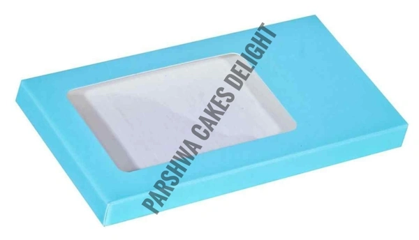 Chocolate Bar Box - Blue, 10 Pcs Pack