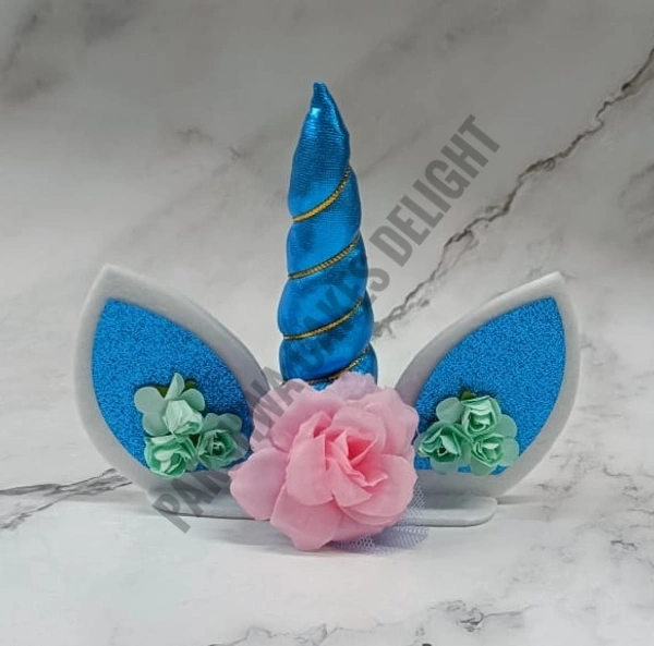 Unicorn Horn - Blue, 1 Pc